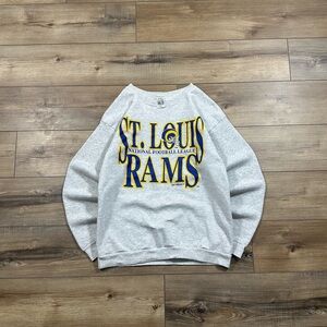 Vintage 1995 NFL St. Louis Rams Spell-Out Crewneck Sweatshirt